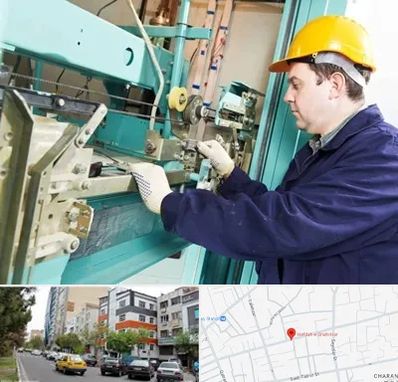 قطعات آسانسور در هفده شهریور تبریز