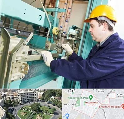 قطعات آسانسور در جهانشهر کرج