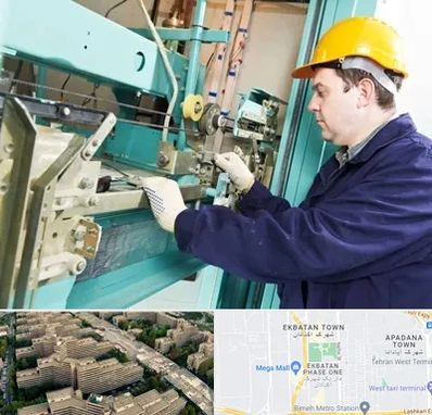 قطعات آسانسور در اکباتان 