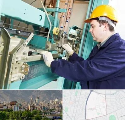 قطعات آسانسور در جمشیدیه