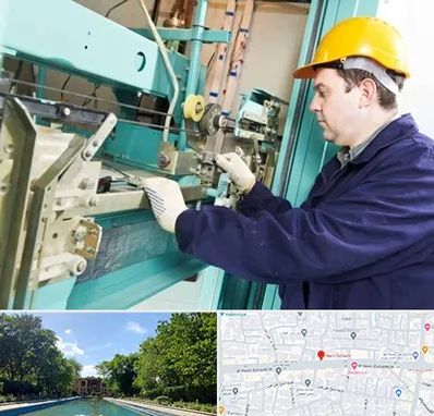 قطعات آسانسور در هشت بهشت اصفهان