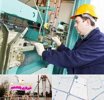 قطعات آسانسور در پادادشهر اهواز