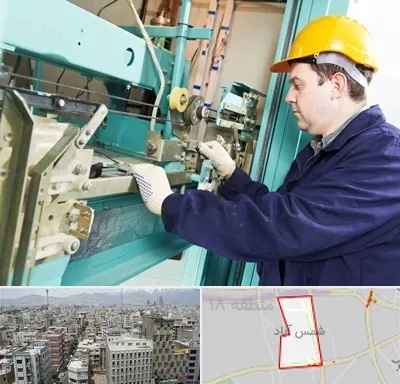 قطعات آسانسور در شمس آباد تهران
