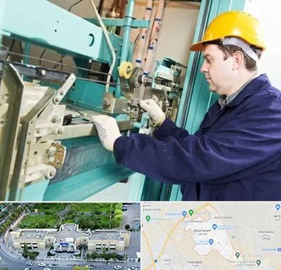 قطعات آسانسور در نسیم شهر