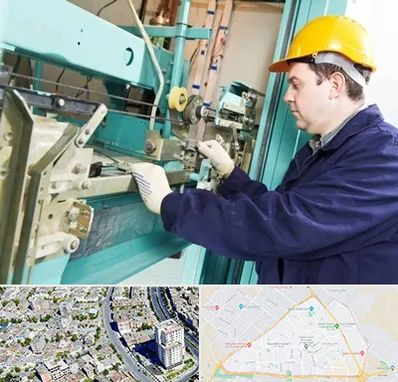 قطعات آسانسور در قاسم آباد مشهد