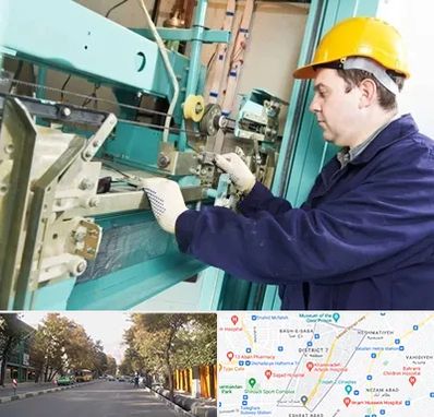 قطعات آسانسور در شریعتی