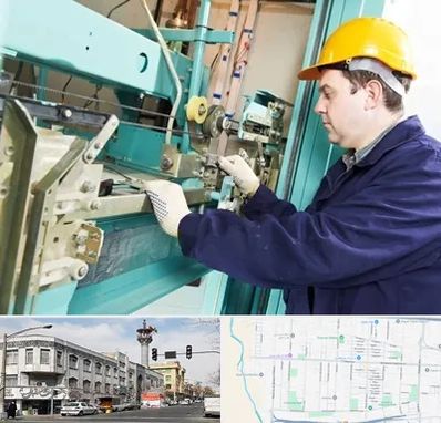 قطعات آسانسور در 17شهریور