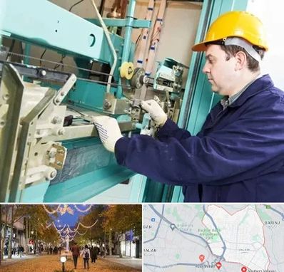 قطعات آسانسور در ولیعصر ارومیه