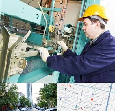 قطعات آسانسور در امامت مشهد