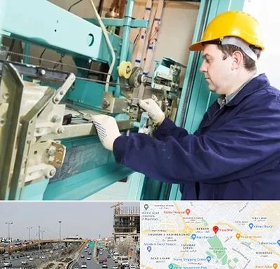 قطعات آسانسور در بلوار توس مشهد