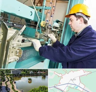 قطعات آسانسور در لنگرود