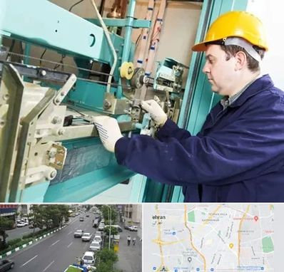 قطعات آسانسور در ستارخان 