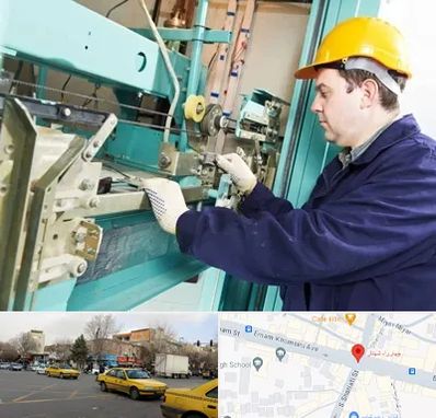 قطعات آسانسور در شهناز تبریز