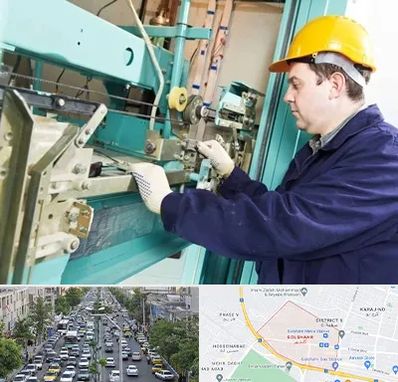 قطعات آسانسور در گلشهر کرج