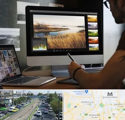 آموزشگاه ایلاستریتور در جنوب تهران