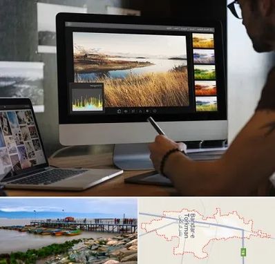 آموزشگاه ایلاستریتور در بندر ترکمن