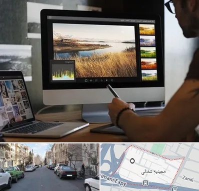 آموزشگاه ایلاستریتور در مجیدیه شمالی