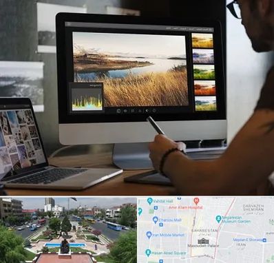 آموزشگاه ایلاستریتور در بهارستان 
