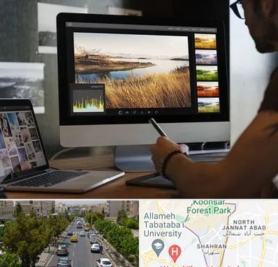 آموزشگاه ایلاستریتور در شهران 