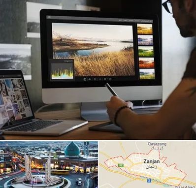 آموزشگاه ایلاستریتور در زنجان