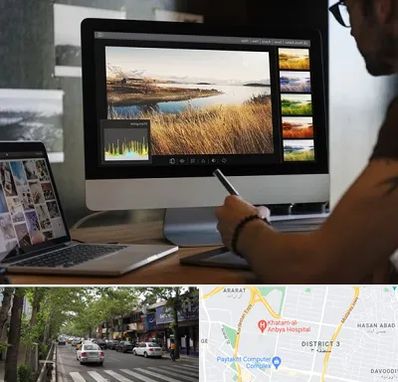 آموزشگاه ایلاستریتور در ظفر 