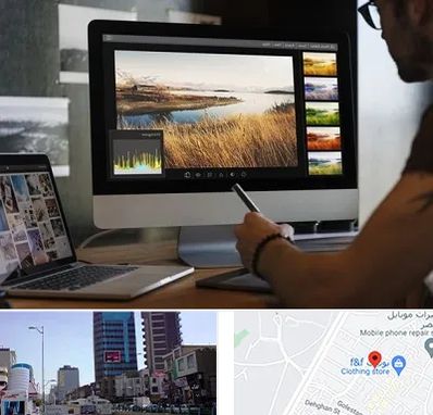 آموزشگاه ایلاستریتور در چهارراه طالقانی کرج