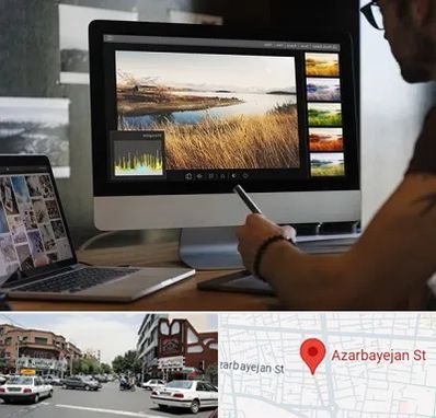 آموزشگاه ایلاستریتور در خیابان آذربایجان