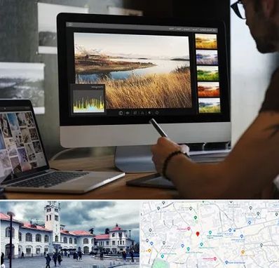 آموزشگاه ایلاستریتور در میدان شهرداری رشت