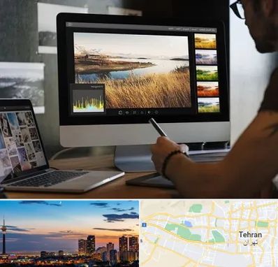 آموزشگاه ایلاستریتور در غرب تهران 