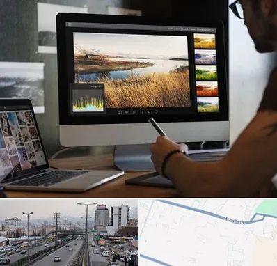 آموزشگاه ایلاستریتور در بلوار ارتش