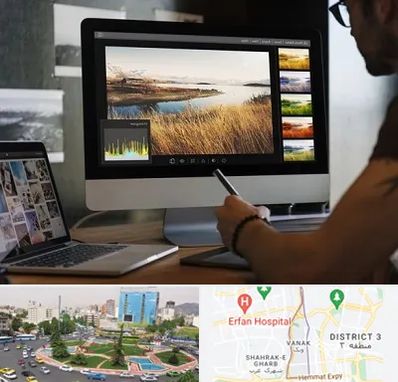 آموزشگاه ایلاستریتور در ونک 