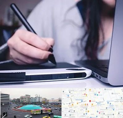 آموزشگاه ایندیزاین در میدان انقلاب