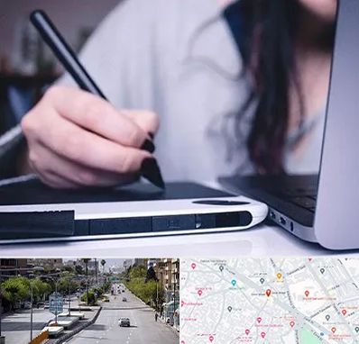 آموزشگاه ایندیزاین در خیابان زند شیراز