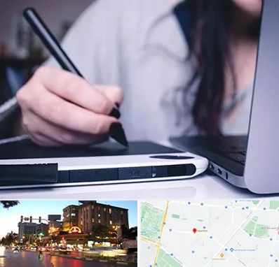 آموزشگاه ایندیزاین در بلوار سجاد مشهد