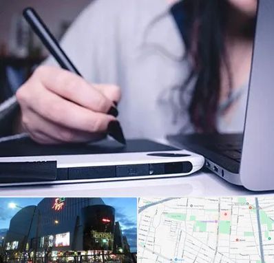 آموزشگاه ایندیزاین در بلوار اباذر