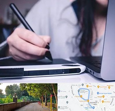 آموزشگاه ایندیزاین در بلوار گیلان رشت