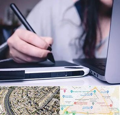 آموزشگاه ایندیزاین در شهرک غرب مشهد