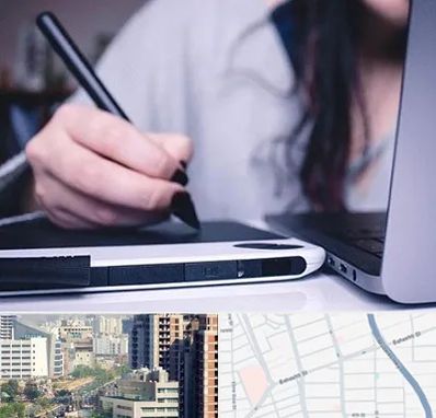 آموزشگاه ایندیزاین در خیابان بهشتی