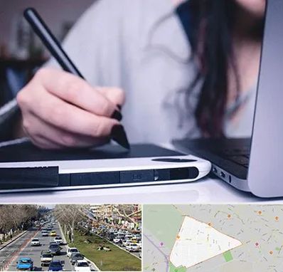 آموزشگاه ایندیزاین در احمدآباد مشهد