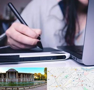 آموزشگاه ایندیزاین در عفیف آباد شیراز