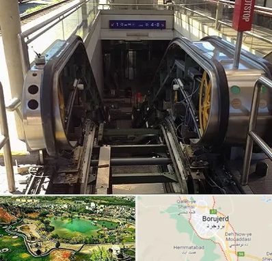 قطعات پله برقی در بروجرد