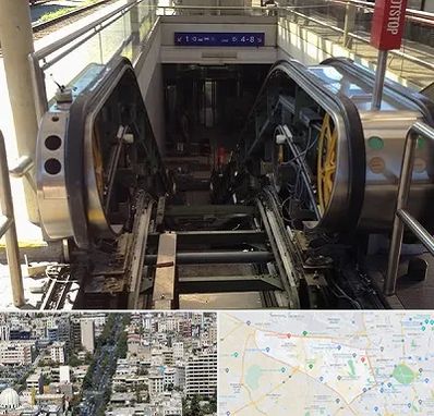 قطعات پله برقی در منطقه 18 تهران