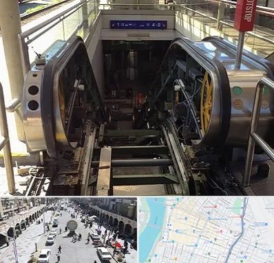 قطعات پله برقی در نادری اهواز