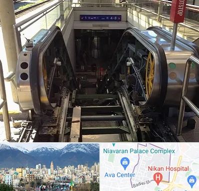 قطعات پله برقی در آجودانیه