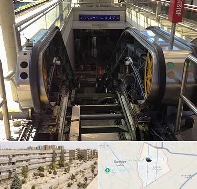 قطعات پله برقی در واوان اسلامشهر