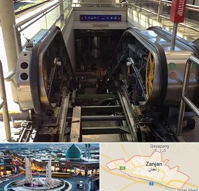 قطعات پله برقی در زنجان