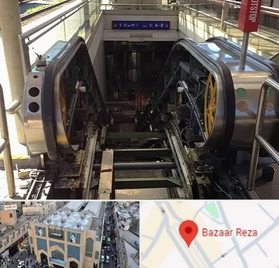 قطعات پله برقی در بازار رضا مشهد