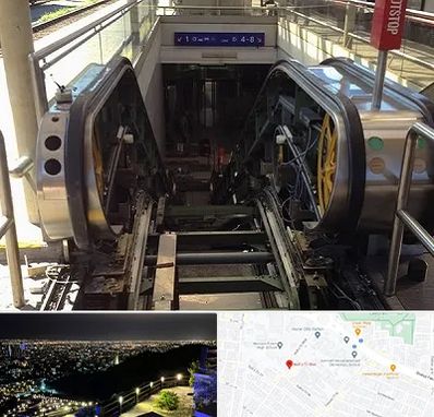 قطعات پله برقی در هفت تیر مشهد