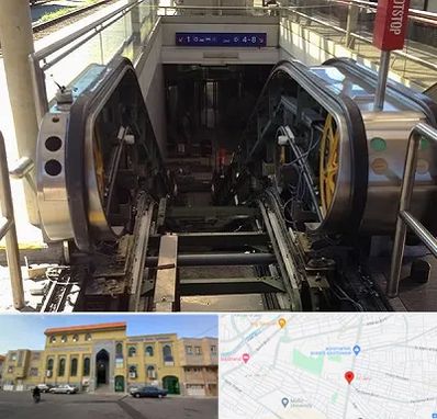 قطعات پله برقی در زنبیل آباد قم