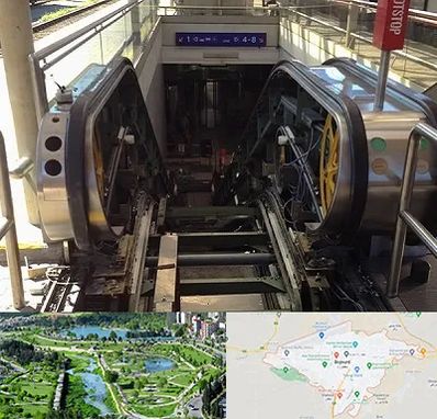 قطعات پله برقی در بجنورد